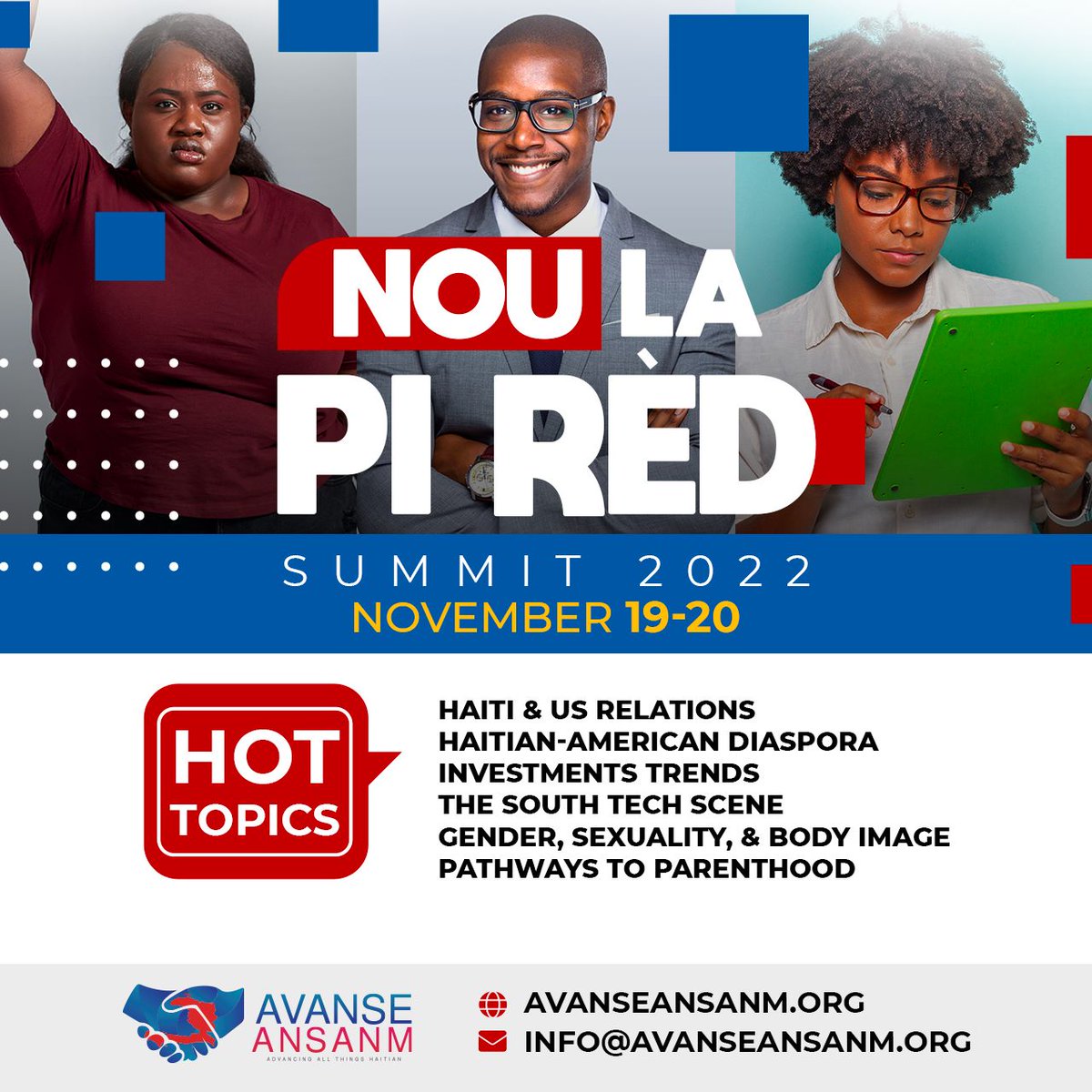 Get Ready for Tomorrow's Nou La Pi Rèd Summit 2024! - eepurl.com/iZKHf2