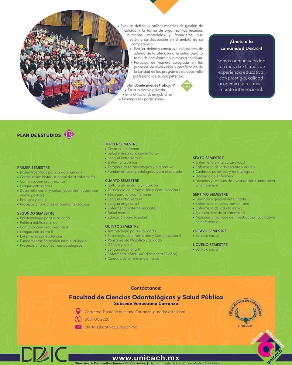 OfertaEducativaUNICACH (@ofertaunicach) on Twitter photo 