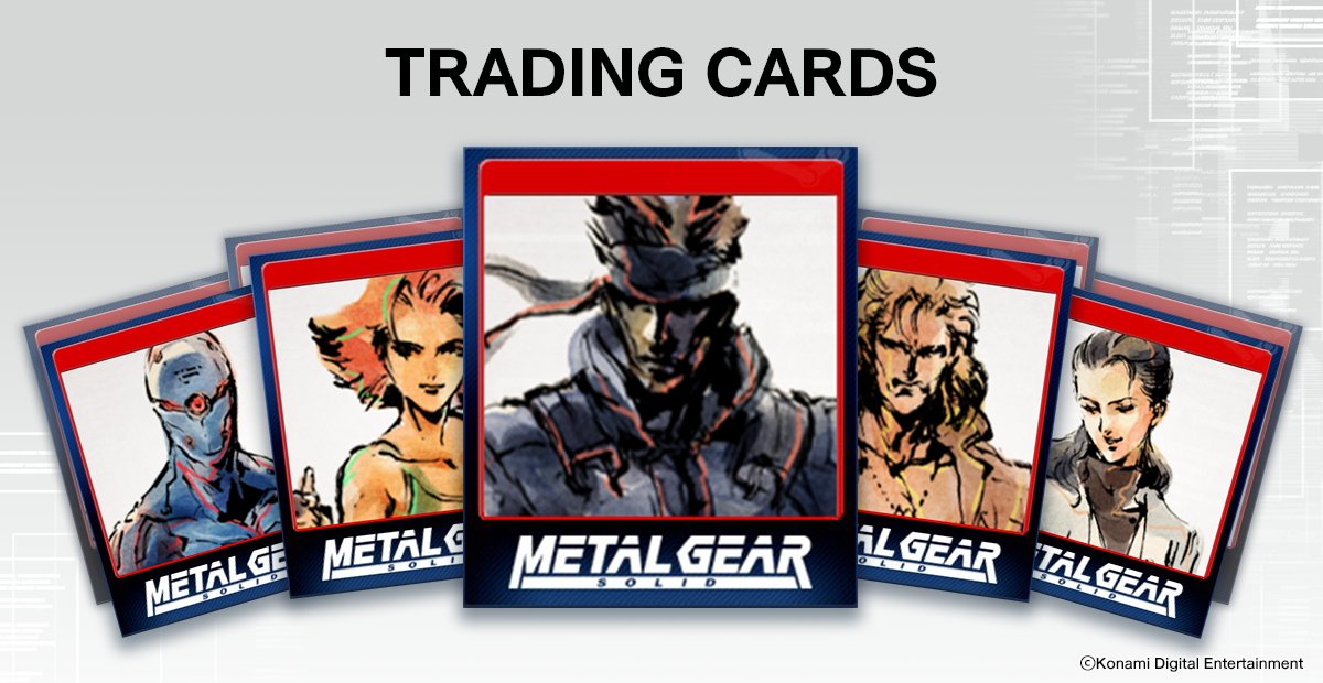 METAL GEAR SOLID TRADING CARD GRIZZLY 24 1998 Konami Metal Gear