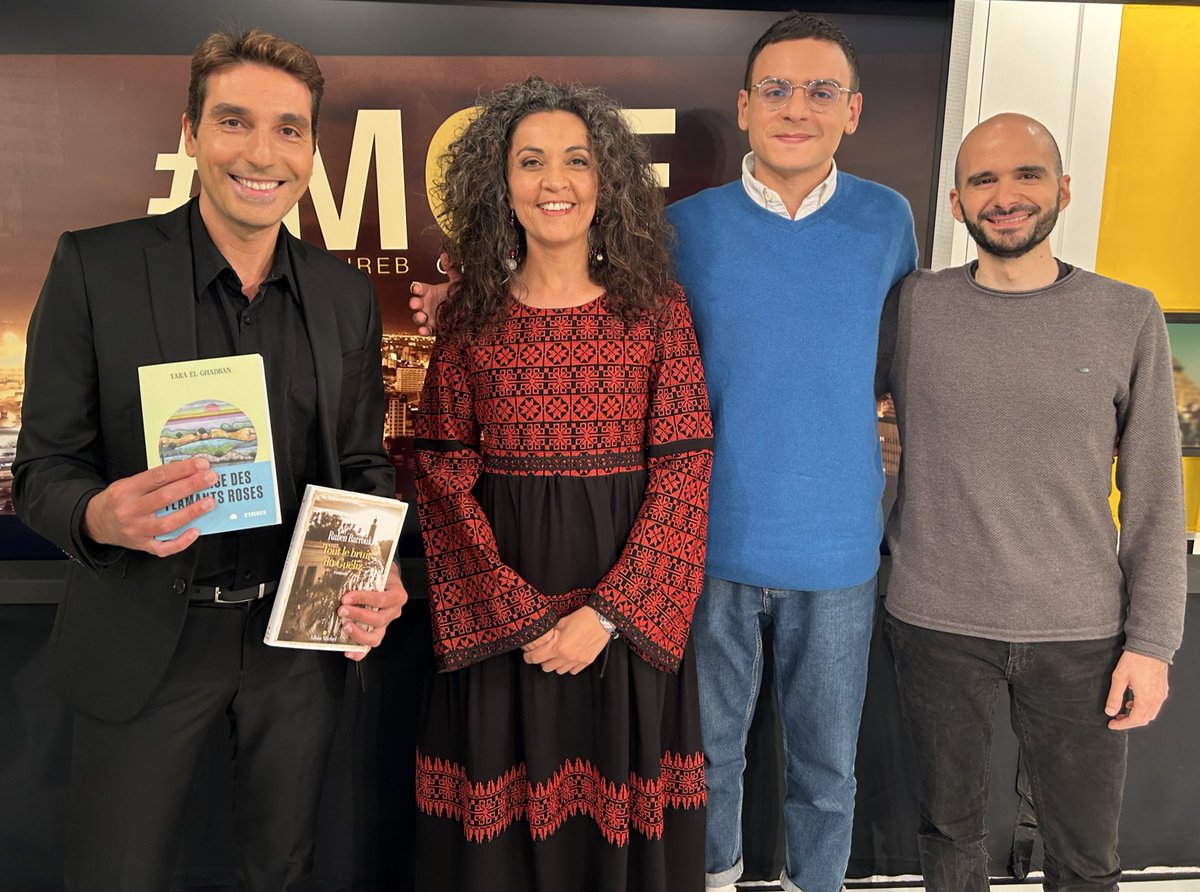 ✨Le retour de #MOE sur <a href="/TV5MONDE/">TV5MONDE</a> avec les écrivains Ruben Barrouk, Yara El-Ghadban et le réalisateur <a href="/CyrilAris/">Cyril Aris</a>