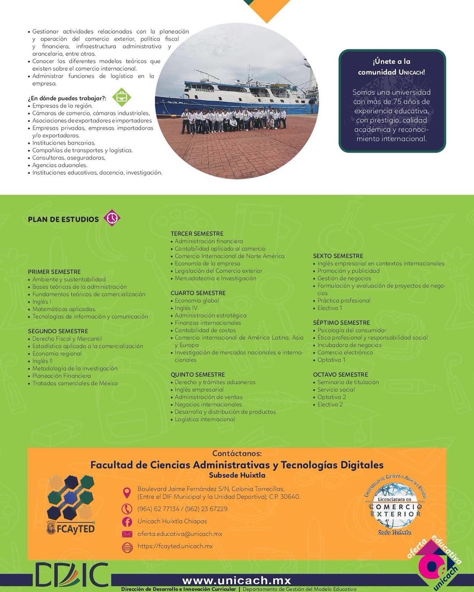 OfertaEducativaUNICACH (@ofertaunicach) on Twitter photo 