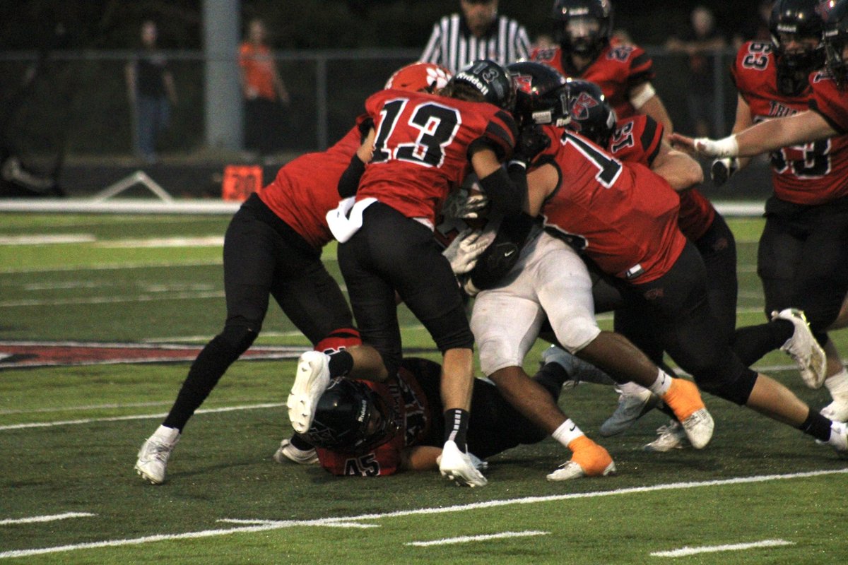 Anthony Jones (@anthony618jones) on Twitter photo Final: Triad (4-0) 31-7 Waterloo (3-1)
<a href="/triadknights_fb/">Triad Knights Football</a> starts MVC play with a physical win for their Homecoming game. They’ll head to Jersey next week in pursuit of a 5-0 record. Final: Triad (4-0) 31-7 Waterloo (3-1)
<a href="/triadknights_fb/">Triad Knights Football</a> starts MVC play with a physical win for their Homecoming game. They’ll head to Jersey next week in pursuit of a 5-0 record.