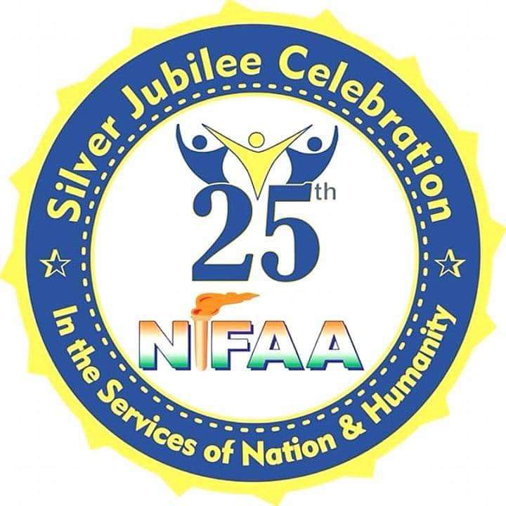 निफा के 25 वे स्थापना दिवस सिल्वर जुबली की हार्दिक शुभकामनाएं बधाई हो ।