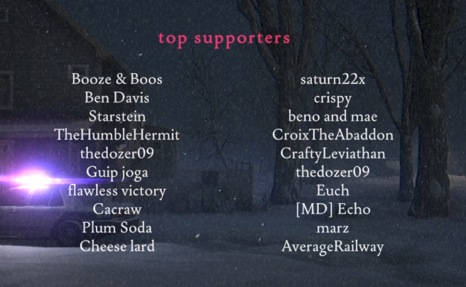 Not <a href="/Boozandboos/">Booze and Boos</a> showin up at the end of my lets play of Fears to Fathom