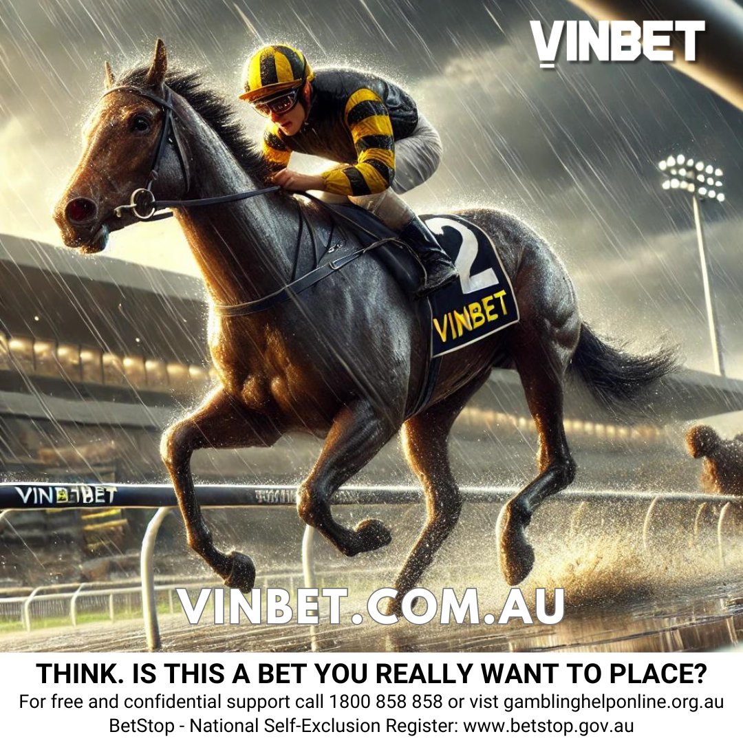vinbetsports's tweet photo. 🏇 Afternoon, punters! Vin here! 🏇

The Underwood Stakes at #Caulfield is on today! Legends like Phar Lap and Winx have conquered this Group 1 race—got a horse that will etch their name in history today?

Back yours with VINBET 👉 https://t.co/DCWvSg1M67

Let's make it a cracker on this wet day! 🎯
