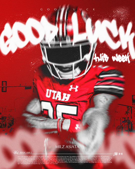 thank you for the support for my game last night against Notre Dame High School <a href="/Utah_Football/">Utah Football</a> <a href="/CoachPowell99/">Lewis Powell</a>