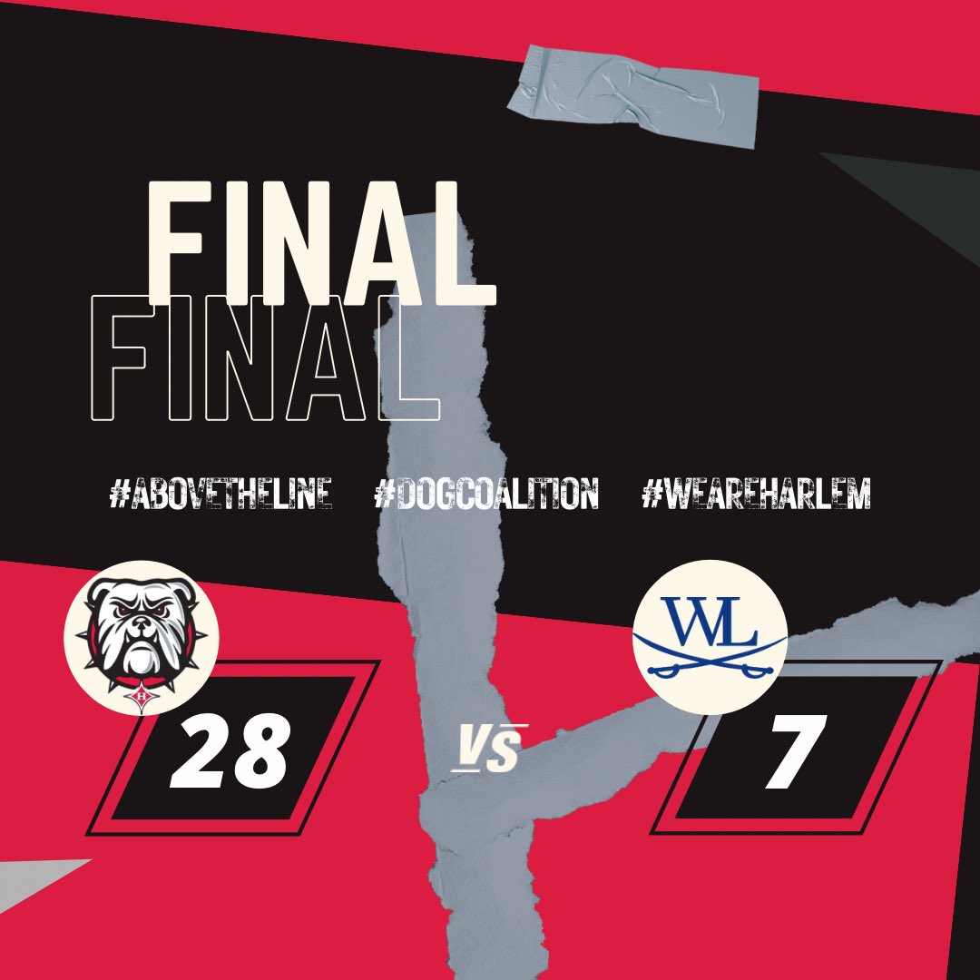 Harlem Bulldogs Football tweet media