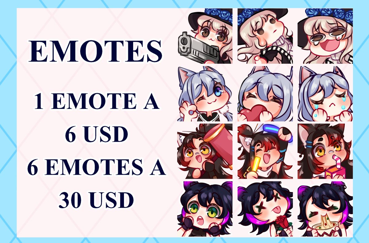 MaybellArt's tweet photo. @NichibotsuShiro ✨🌸Comisiones ABIERTAS🌸✨
Realizo emotes, Avateres para Vtubers, Icons y mas.
Para mas info visita mi carrd o Kofi.
Open DM para consultas también.
✨CARRD COMISS PERSONAL✨: https://t.co/Qj0nmlxSDg
✨CARRD COMISS VTUBER✨:
https://t.co/kZXOEdJBLP
KOFI
🌸https://t.co/oQfZkpvRbi https://t.co/yXyrqSneOH