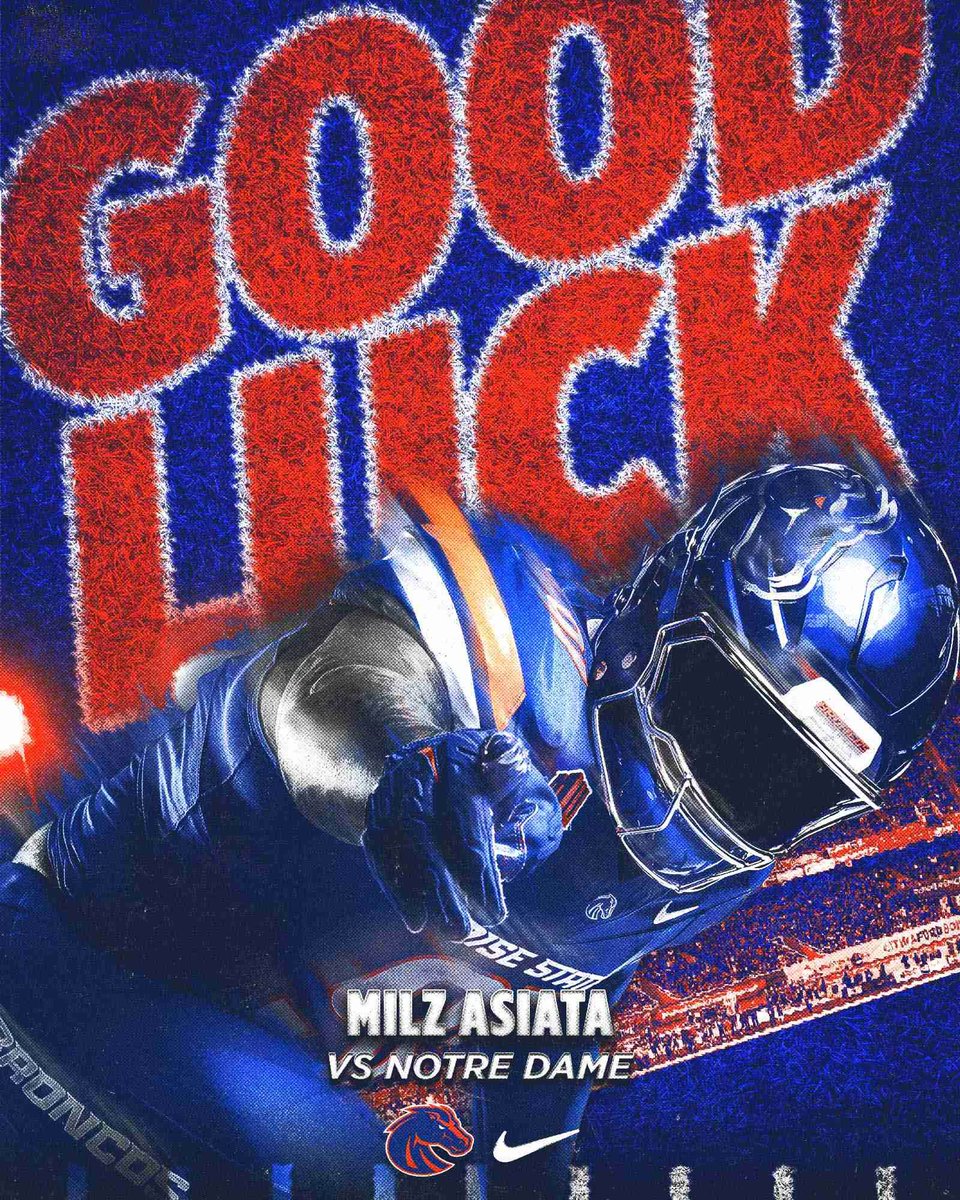 thank you for the care and support from <a href="/BroncoSportsFB/">Boise State Football</a> for my game last night against Notre Dame HS <a href="/Coach_TKeane/">Tim Keane</a> <a href="/Coach_SD/">Spencer Danielson</a>