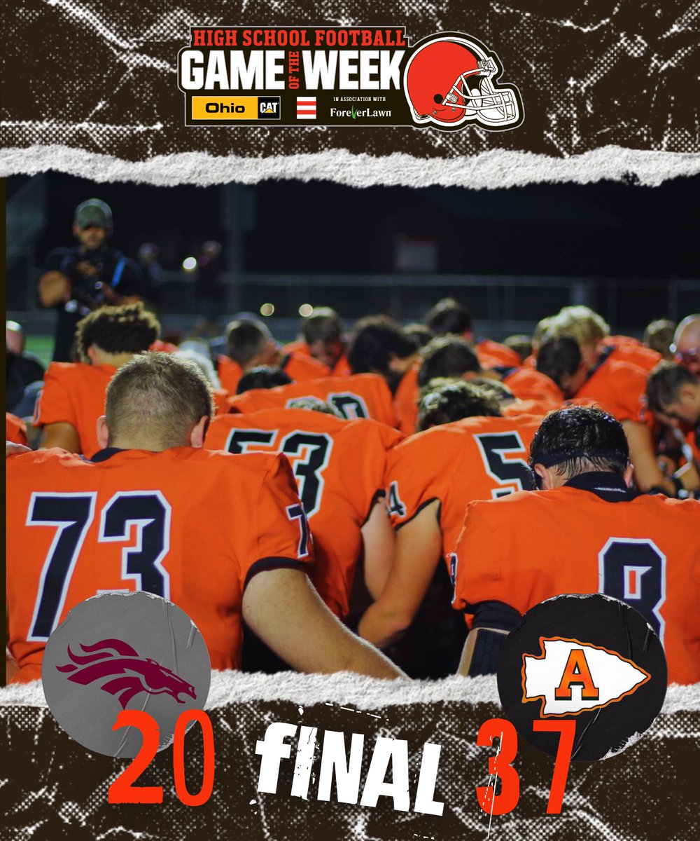 BrownsYouthFB's tweet photo. Ashland secures another win at home, keeping their undefeated season alive 🏈‼️
#HSGOTW24 #ThisIsHSFootball https://t.co/kDfbAdEWwW