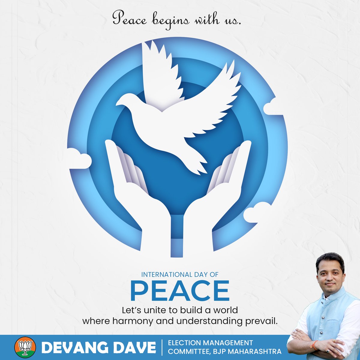 DevangVDave's tweet image. Peace is not just a goal, it’s a journey we must take together. 
On this International Day of Peace, let’s commit to building bridges of understanding and creating a world where unity thrives.

#InternationalDayOfPeace #PathToPeace #UnityInDiversity #DevangDave