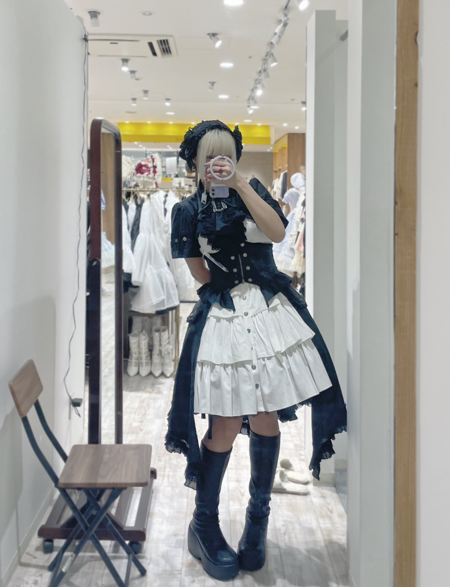 星箱works ラ・ダリア・ノワールセパレートワンピース