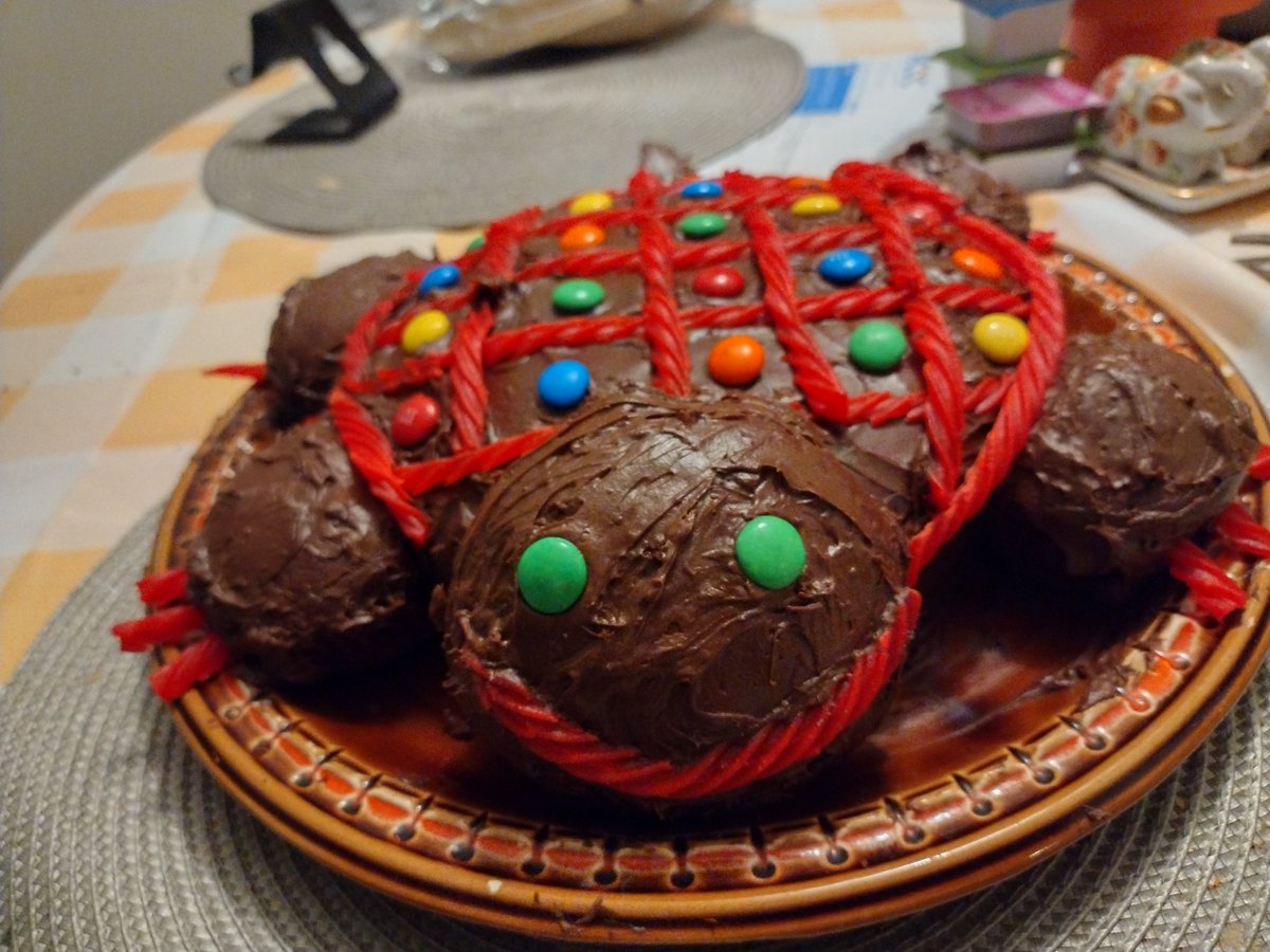 elliotj1's tweet photo. Just made our first turtle cake for my birthday!
@Blutman27 and Mrs. Blutman please rate my cake.
@BarstoolYak @mostlysports https://t.co/L2P8Rn0UOx