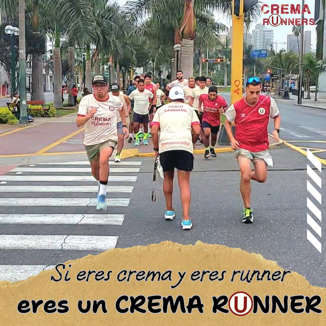 ¡Desde el 2020 el team que unió la pasión por la Ⓤ y la pasión por el rⓊnning!

"LOS CREMA RⓊNNERS"

#los100delúnicogrande