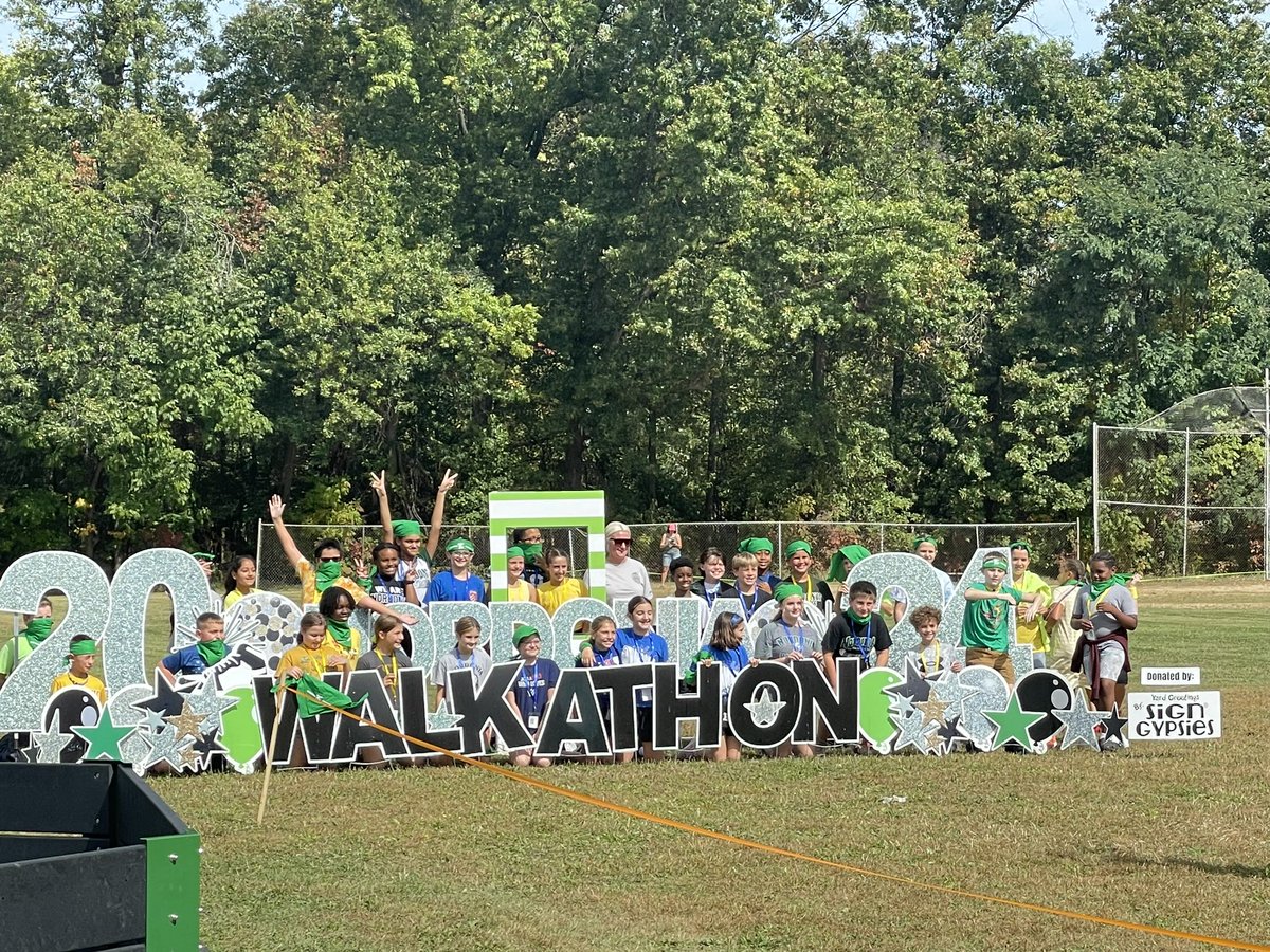 Amazing time at the walkathon today!  Thank you for all your hard work <a href="/LeeEatonPTA/">Lee Eaton PTA</a> <a href="/LEelementary/">Lee Eaton Intermediate Knights</a> <a href="/CoachRudowsky/">Bryan Rudowsky</a>