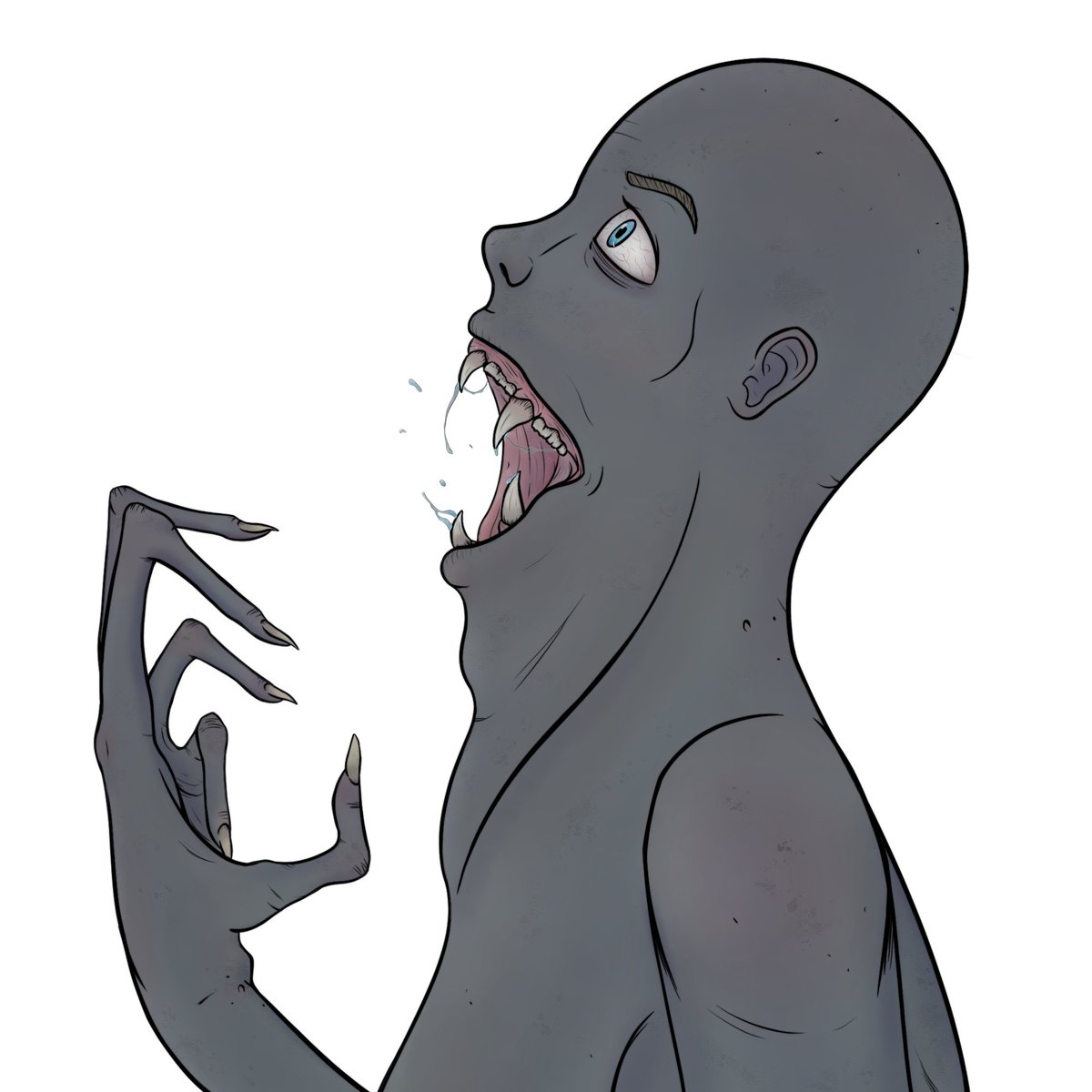 glassrose96's tweet image. #art #HorrorArt I'm so ready for October! Bring on the spooks! \o/