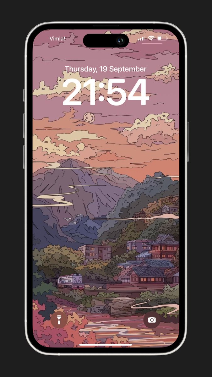 RestfulViews's tweet image. Mountain landscape wallpaper