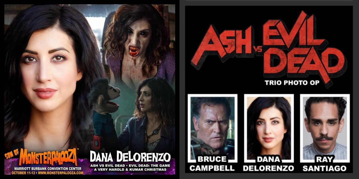 Oh, nothing 

Just a * Ghostbeaters reunion * <a href="/MONSTERPALOOZA1/">Monsterpalooza</a> in 3 Weeks, that’s all. 

And Jane Levy too!! 🤯

See ya in Burbank for fist bumps and fbombs 📌Oct 11-13

<a href="/GroovyBruce/">Bruce Campbell</a> <a href="/RealRaySantiago/">Ray Santiago</a> <a href="/jcolburnlevy/">Jane Levy</a> 
#SonOfMonsterpalooza #AshVsEvilDead #EvilDead #Reunion #horror
