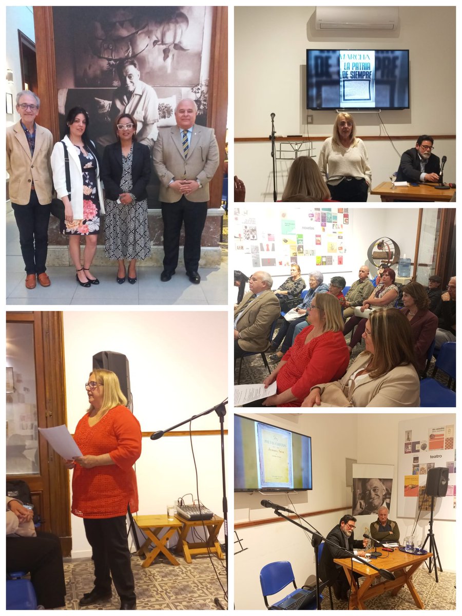 Hoy estamos celebrando otro encuentro de nuestra peña "Todo Mezclado", un homenaje a Benedetti en su natalicio, a los origenistas cubanos y a la generación del 45. Un espacio para el intercambio de las culturas de #Cuba 🇨🇺 y el #Uruguay 🇺🇾.