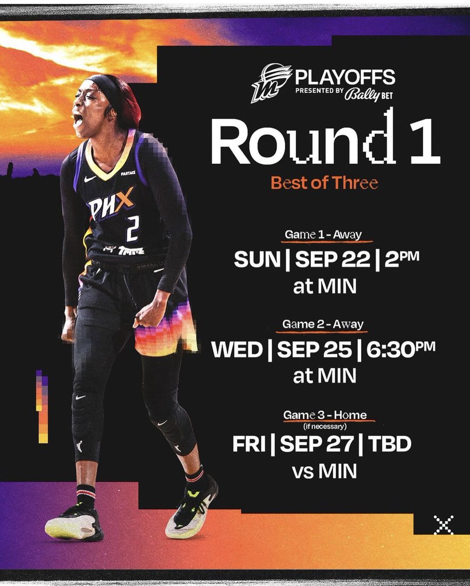 CoachMJoiner's tweet photo. Just staying in the moment and focusing on the task at hand โ>First round of the WNBA PLAYOFFS. Letโs go Mercury Nation! X-Factor stand up!
#BusinessTrip
#WNBAPlayoffs
#InThePresent
#GodsPlan https://t.co/ueXfY2y6F6