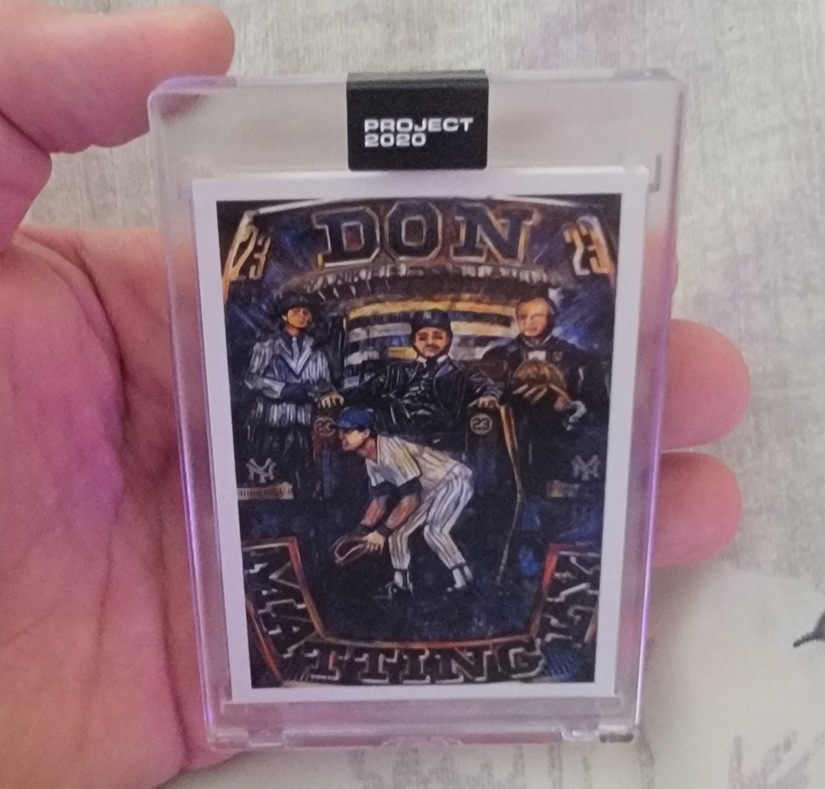 Found a Donnie that I must get graded in the tuxedo slab! How fitting too, right?

<a href="/CardPurchaser/">Card Purchaser</a> 

#DonnieBaseball #mattingly #thehobby