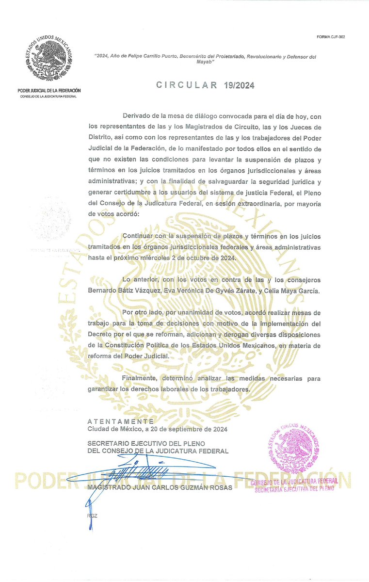 OAJ_Mex's tweet photo. #PlenoInforma | Conoce la Circular 19/2024

📌 https://t.co/CB78UJDxM6 https://t.co/RPTq7VbvZv