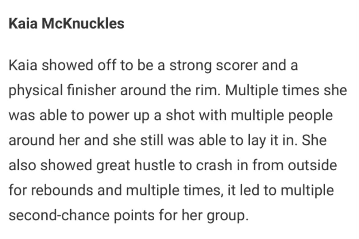 Had so much at the 2029 showcase. Thanks for the recognition! Looking forward to the next one.
<a href="/JrAllStarMN/">Minnesota Jr. All-Star GBB</a> <a href="/EricJrAllStar/">EricJrAllStar</a> <a href="/JrAllStarBB/">Jr. All-Star Girls Basketball</a> <a href="/TonkaBuckets/">Minnetonka Girls Basketball Association</a> <a href="/MtkaGHoops/">Tonka Girls Hoops</a> <a href="/MinnesotaStars/">Minnesota Stars AAU</a>