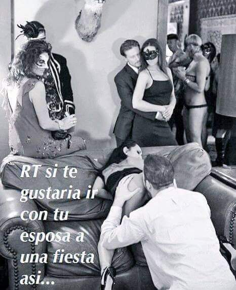 Corniador69's tweet photo. Una buena manera de empezar el tema swinger https://t.co/u0aod6aC7S