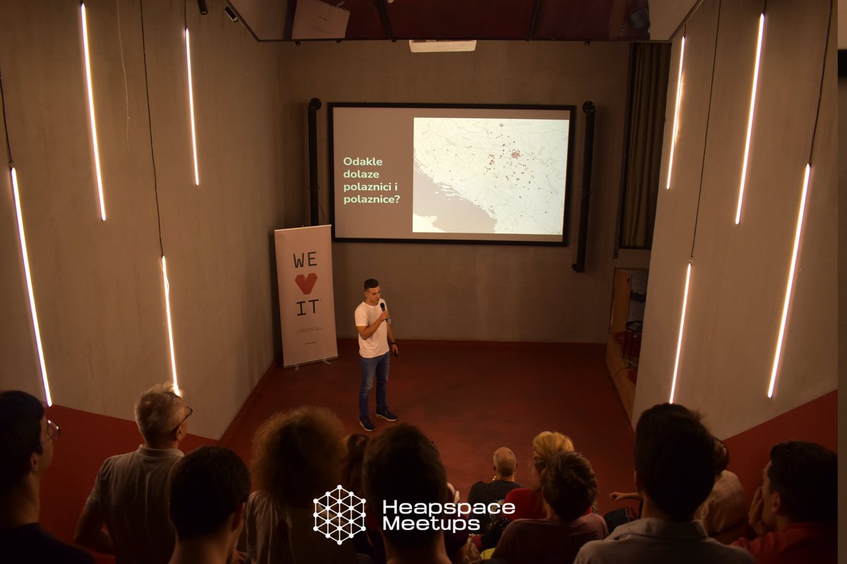 heap_space's tweet image. 🌟 Hvala svima koji su prisustvovali Heapspace Meetup-u #23! 🌟  
Bilo je sjajno ugostiti Katarinu Popović i Aleksu Račića  koji su nas inspirisali sa svojim predavanjima o podršci i osnaživanju kroz kreativnost i motivaciju.  
Pogledajte kako je bilo!