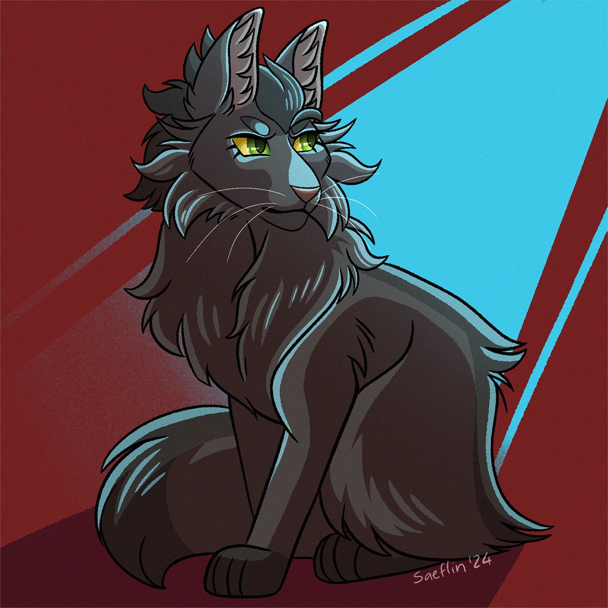 saeflin's tweet image. Hollyleaf... 

#warriorcats