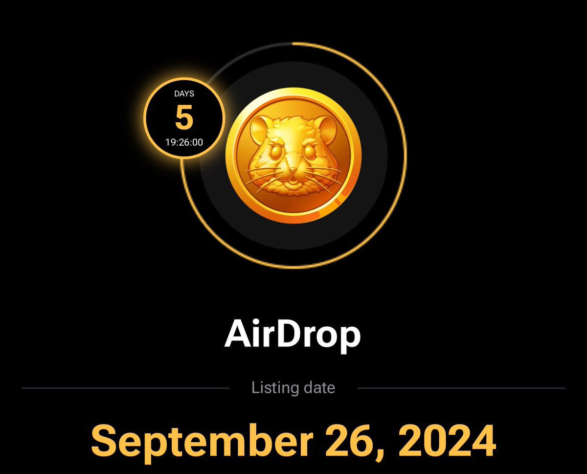 AirdropBooks's tweet photo. 🎉 $HMSTR Season 1 End Party 🐹🚀

We’re giving away $100,000 ($100k) $HMSTR to the first 10,000 people

👉 Like ❤ Retweet
👉 Follow @DailyComboCode 

Share your $TON wallet address below 👇

Rewards will be in your wallet within 24 hours! 💎 #Hamster_Kombat https://t.co/oZhnuowWcE