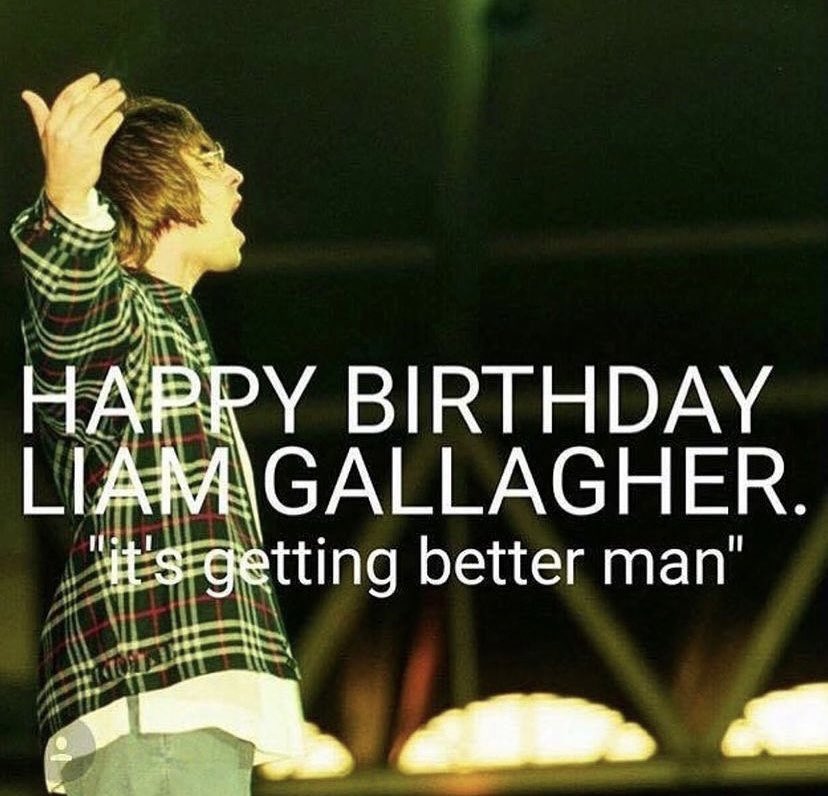 Happy birthday Liam Gallagher!