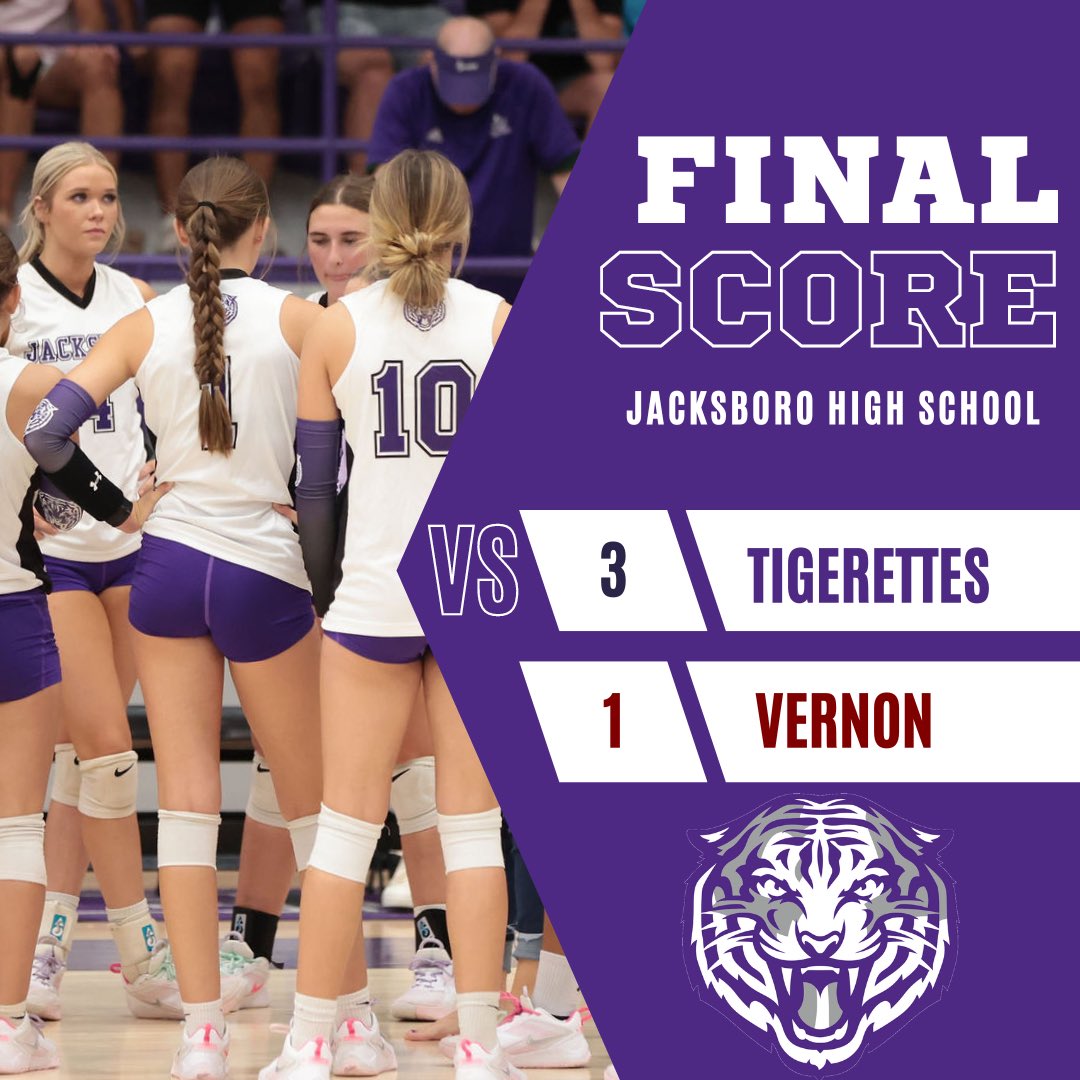 Congratulations Tigerettes 2-0 in District. 
#TFND