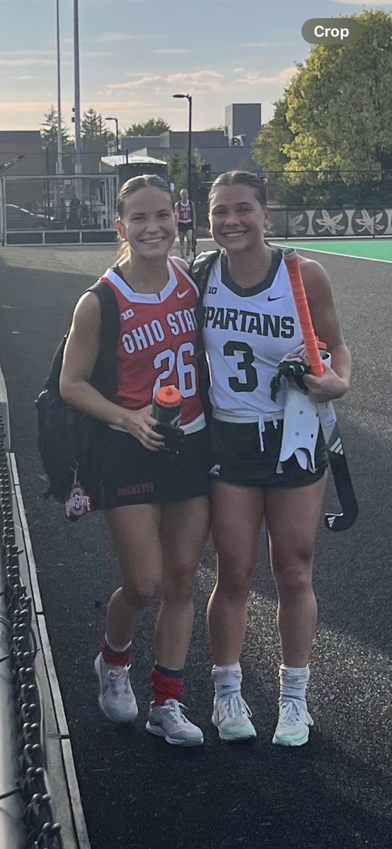 #WyomingAreaFieldHockeyAlumni Great day watching ⁦<a href="/B1GFieldHockey/">Big Ten Field Hockey</a>⁩ seeing 2 WA Warriors ⁦<a href="/WyomingAreaAthl/">Wyoming Area Athletics</a>⁩ on the field at the same time playing against each other! Great Job Kari and Bianca! ❤️ 🏑🏑
⁦<a href="/karimelberger/">Kari Melberger</a>⁩ ⁦<a href="/biancapizano13/">Bianca Pizano</a>⁩ 
⁦⁦⁦