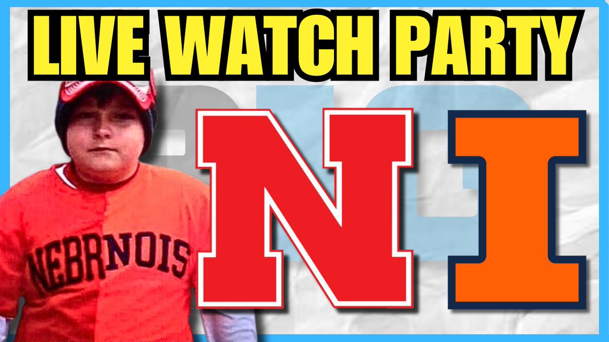 The_HtownHusker's tweet photo. 🚨LIVE WATCH PARTY BEGINS AT 7 CENTRAL🚨
An Illinois Fan @thesunnyv and a Nebraska fan (Myself) watch the ranked matchup between # 24 Illinois and #22 Nebraska LIVE! We will be having guests, so come join the conversation!  #GBR 

https://t.co/pbDFjDAbrm https://t.co/nUKeeIn6Hl