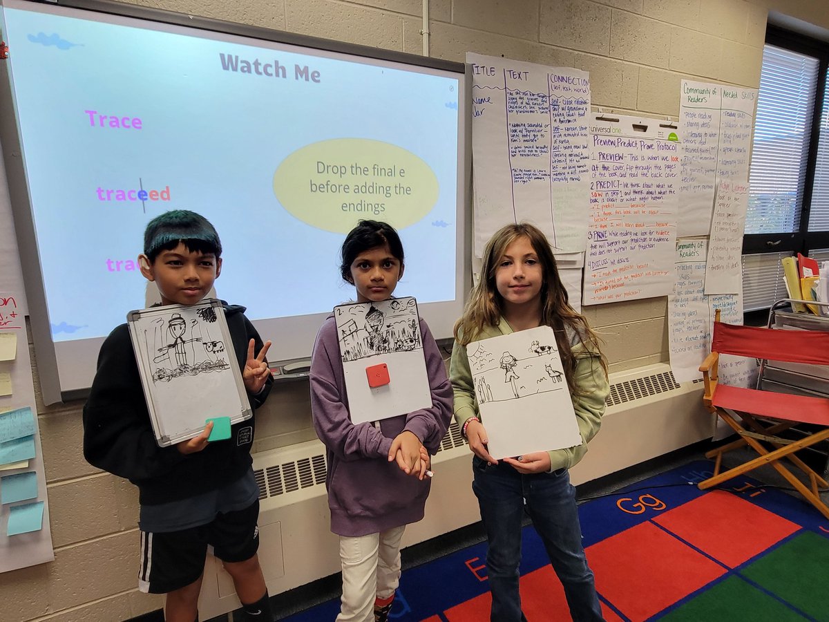 A delayed post, but these fifth graders activated their creativity and active listening skills to help them envision our read aloud text! We talked about how each person's picture was different bc of our perspectives and experiences. #cresculture #cresallstars