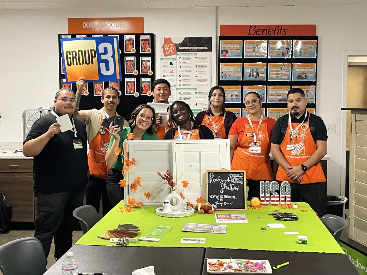 Rockwood Shutters (@rockwoodshutter) on Twitter photo Coming in hot from Colorado, Florida, and Cali this week!!! ๐๏ธ๐๏ธ๐
Mckenzie lit up store #1502 with all smiles! ๐
Jared had a blast with the St. Pete crew! ๐ฅณ
Morgan and the #6611 team rocked a fall roadshow! ๐๐
Thanks for the good times and great vibes, <a href="/HomeDepot/">The Home Depot</a> ๐บ๐ Coming in hot from Colorado, Florida, and Cali this week!!! ๐๏ธ๐๏ธ๐
Mckenzie lit up store #1502 with all smiles! ๐
Jared had a blast with the St. Pete crew! ๐ฅณ
Morgan and the #6611 team rocked a fall roadshow! ๐๐
Thanks for the good times and great vibes, <a href="/HomeDepot/">The Home Depot</a> ๐บ๐