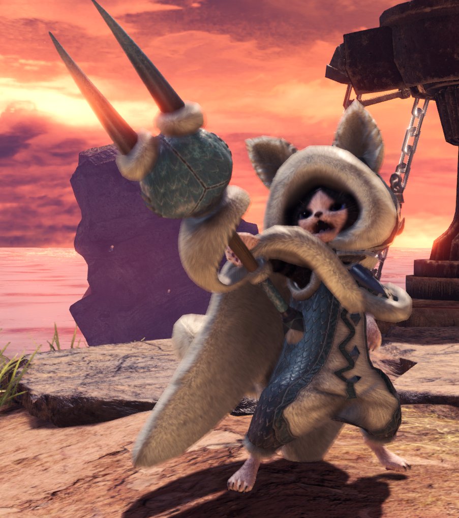 Tsuki🎄 on X: “TOBI KADACHI PALICO ARMOR IS SO FREAKING CUTE https 