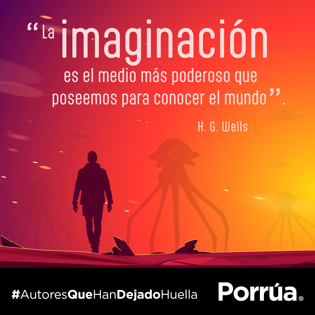 libreriaporrua's tweet image. Herbert George Wells, mejor conocido como H.G. Wells, nació un día como hoy de 1866 y lo recordamos a través de sus extensa obra con nuestras recomendaciones:

porrua.mx/h-g-wells

#HGWells #Porrua #Libreria #CienciaFiccion #Septiembre #MesPatrio #FiestasPatrias #Mexico