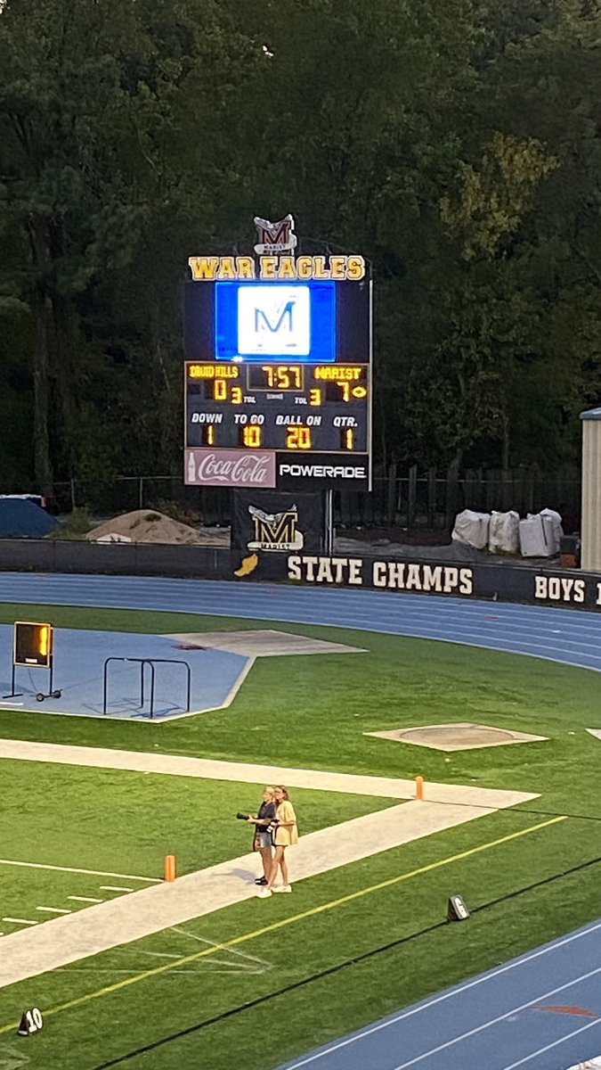 TOUCHDOWN WAR EAGLES 🦅🦅🦅 #wde <a href="/MaristMST/">MaristMST</a> <a href="/NFHSNetwork/">NFHS Network</a>