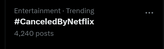 CancelNetflix's tweet photo. 5 consecutive days of trending between those 2 hashtag
#NetflixCancels #CanceledByNetflix
Next time Netflix axed a fan favorite and critically acclaim show this will happen again, I believe. United fandom will grow as long as they don't give shows a chance to grow. https://t.co/hh2eSnL0OV