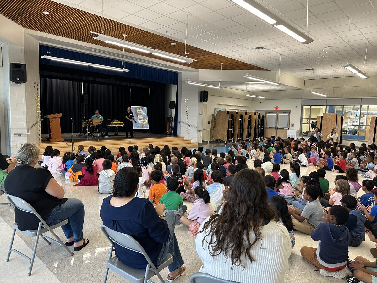 Thank you <a href="/SnowdenFarmPTA/">Snowden Farm ES PTA</a> for sponsoring our Hispanic Heritage Assembly this week!