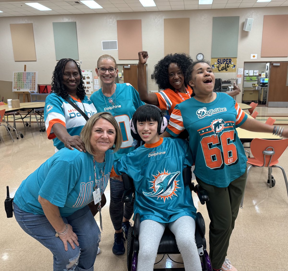 Dr.Jennifer Corcoran (@dr_corcoran) on Twitter photo Another Football Friday with Dolphin Fans all over our campus! 🏈🐬 <a href="/MiamiDolphins/">Miami Dolphins</a> <a href="/Sheliaisgreat/">Shelia Wilkerson</a> <a href="/JackieS2383/">Jackie</a> <a href="/RoyalPalm_RPS/">Royal Palm School</a> <a href="/RachelCapitano/">Rachel Capitano</a> <a href="/StefHartman/">Stefanie Hartman</a> <a href="/mgbongiovi/">Mollie Bongiovi</a> <a href="/ColanninoKim/">Kim Colannino</a> Another Football Friday with Dolphin Fans all over our campus! 🏈🐬 <a href="/MiamiDolphins/">Miami Dolphins</a> <a href="/Sheliaisgreat/">Shelia Wilkerson</a> <a href="/JackieS2383/">Jackie</a> <a href="/RoyalPalm_RPS/">Royal Palm School</a> <a href="/RachelCapitano/">Rachel Capitano</a> <a href="/StefHartman/">Stefanie Hartman</a> <a href="/mgbongiovi/">Mollie Bongiovi</a> <a href="/ColanninoKim/">Kim Colannino</a>