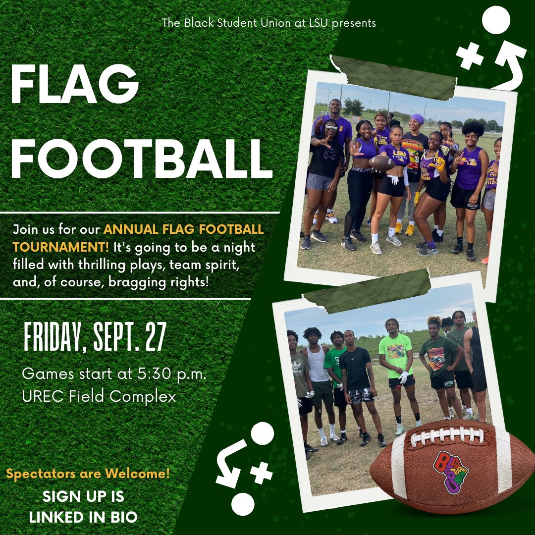 LSU Black Student Union tweet media