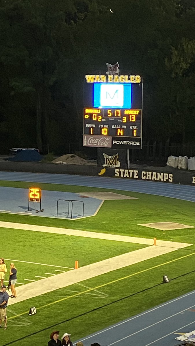 Another TD for the War Eagles by Trace Gaynes.🦅🦅 #wde <a href="/NFHSNetwork/">NFHS Network</a>