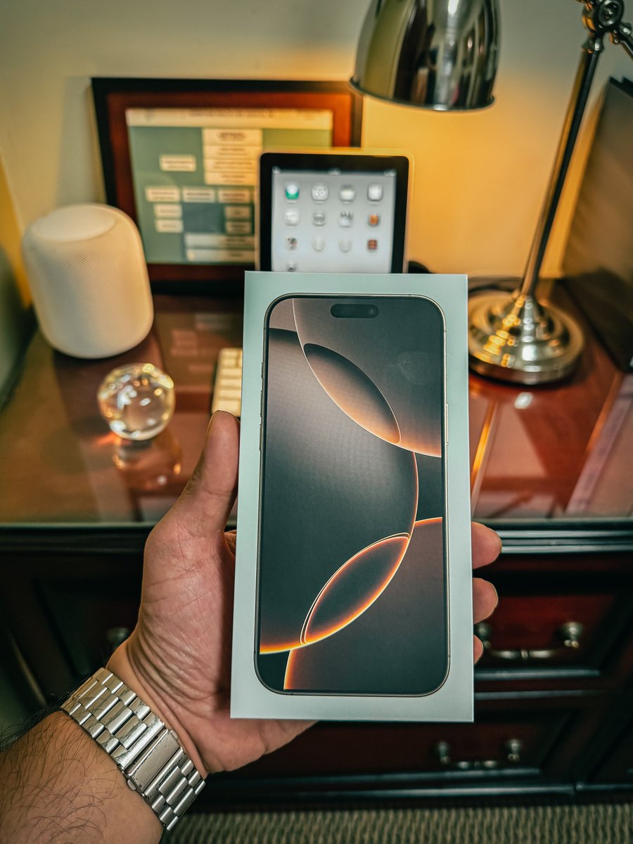 jesterlloyd's tweet photo. iPhone 16 Pro Max https://t.co/dZcq73VMwg