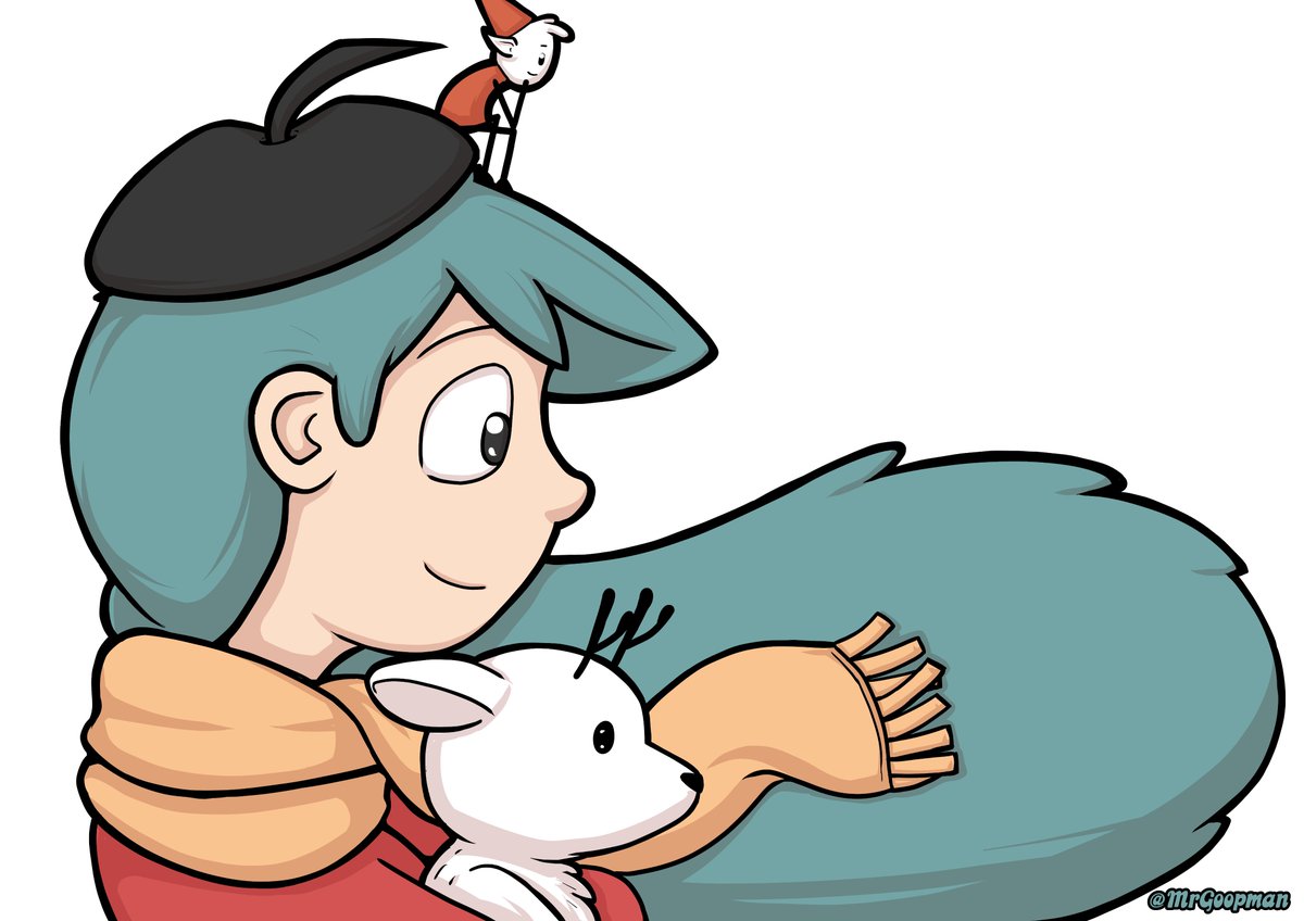 MrGoopman's tweet photo. Man I love a good fantasy world.
Chill and whimsical.
Hilda was great fun and a pretty wholesome watch ^^ https://t.co/BwN9MJgepH