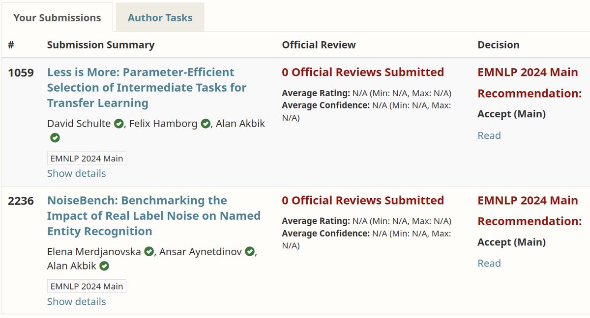 alan_akbik's tweet image. 2 papers accepted to #EMNLP2024 main conference!
See you in Miami in November! ☀️🏖️🍹