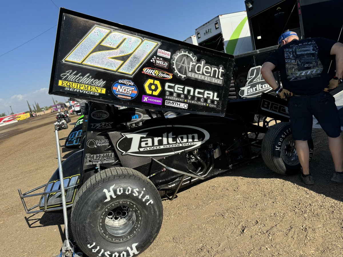 WorldofOutlaws's tweet photo. Not far from home for Fresno, CA’s @CaedenSteele121!

He’s podiumed at @TulareRaceway several times in KoT 360 action and once with a 410 under the hood against @NARC410.

Now he’ll see what he can do at the Thunderbowl with the World of Outlaws @NosEnergyDrink Sprint Cars. https://t.co/EsGe5Rzzdt