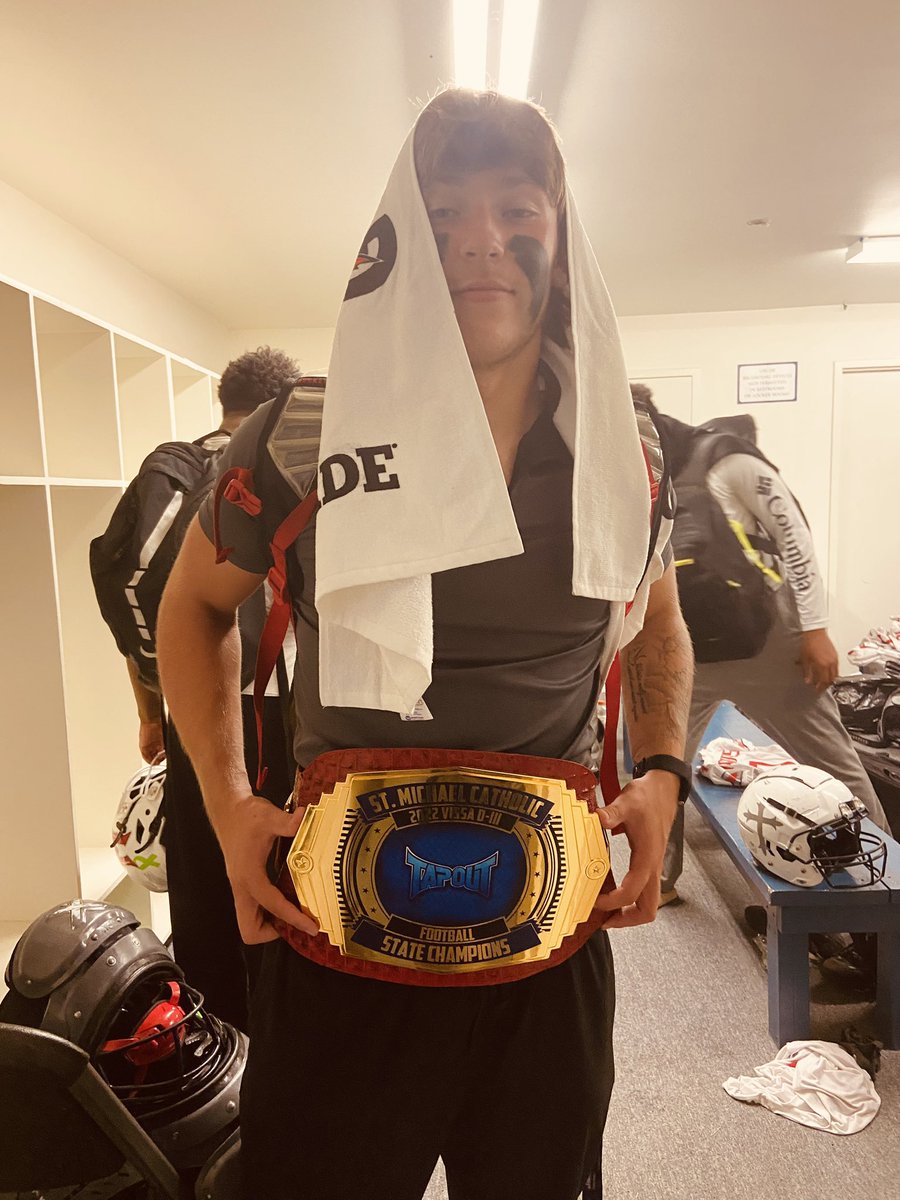 Saint Michael Catholic Warrior Football tweet media